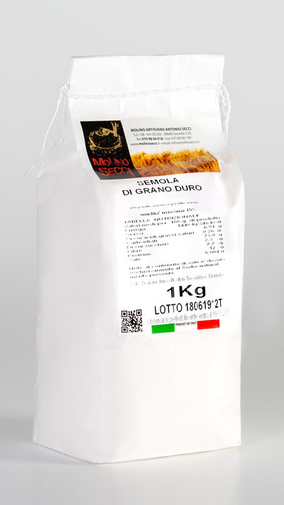 Semola grano duro 1kg - Molino Secci